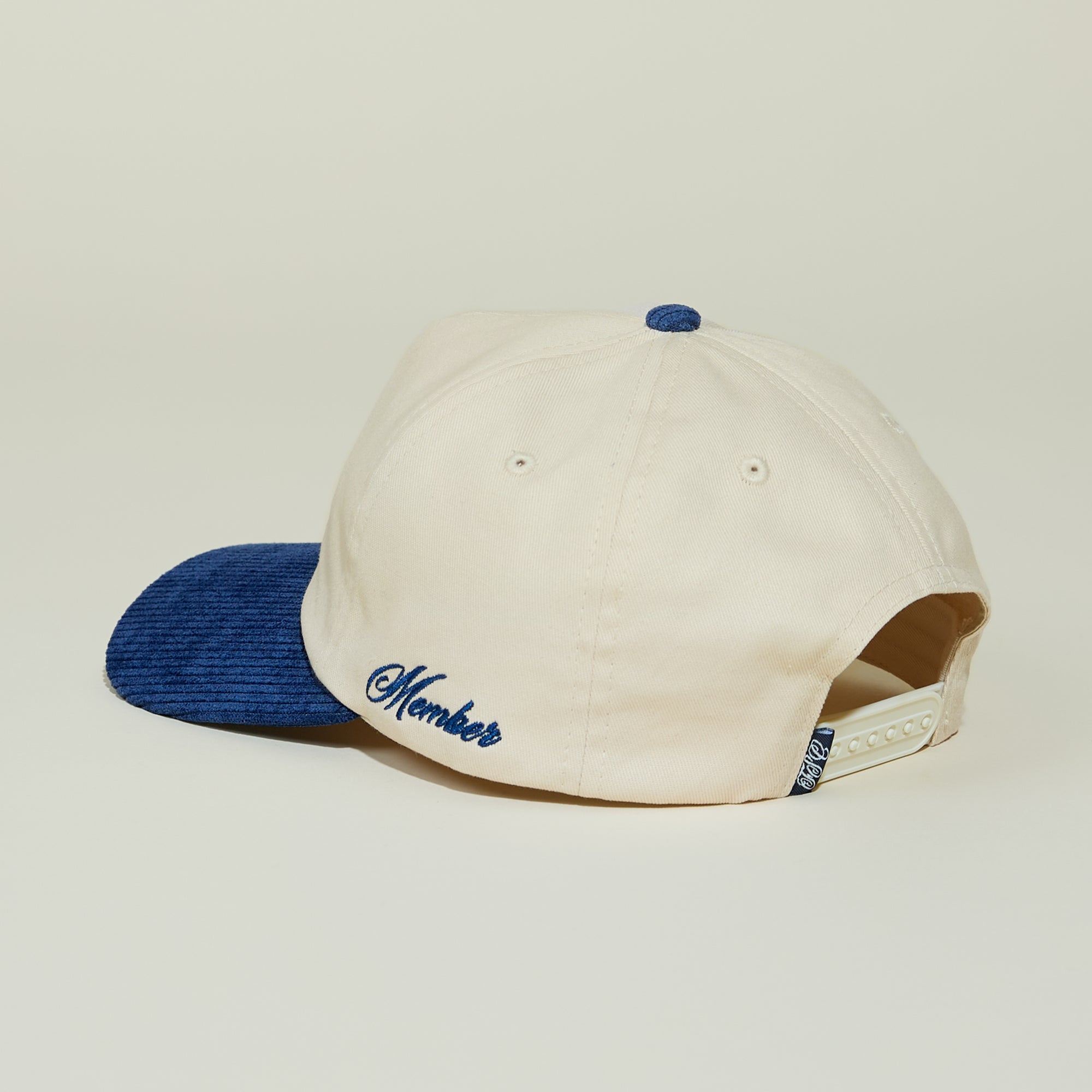Semi-Structured Corded Heritage Hat Blue