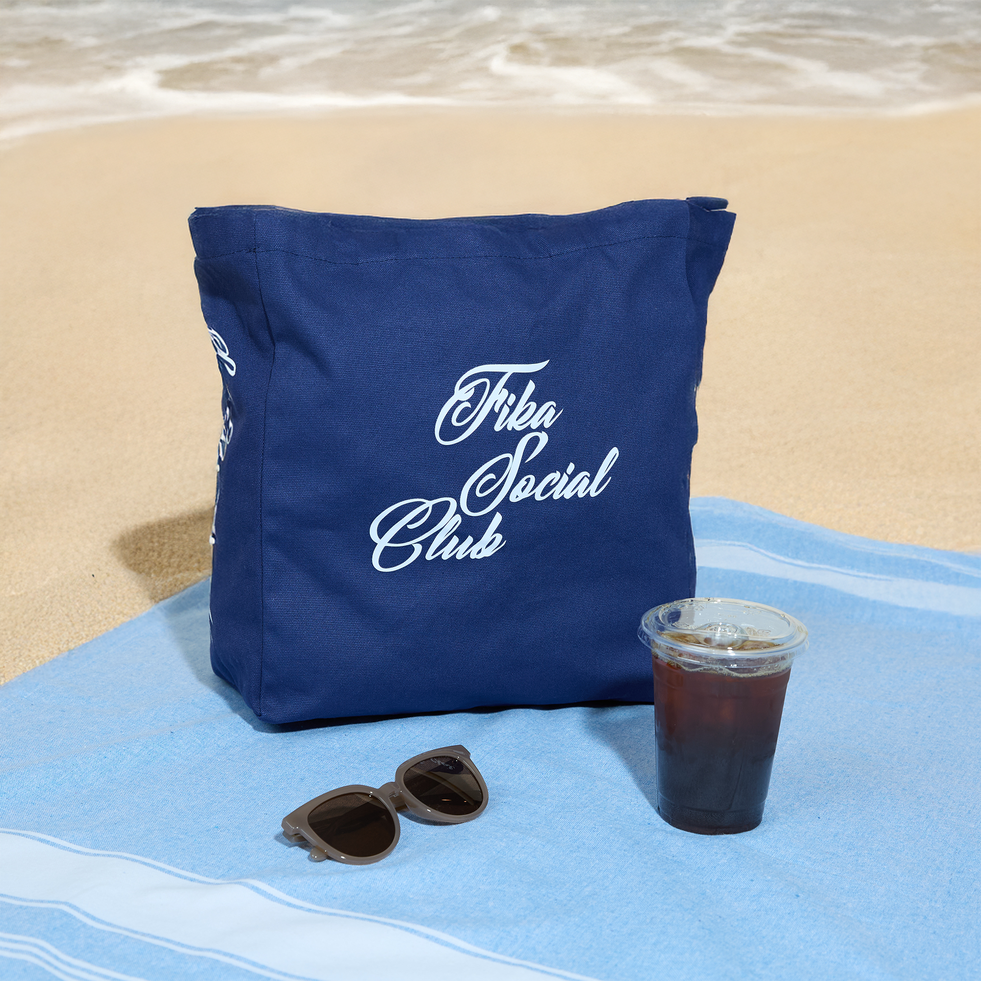 Heritage Carryall Tote Blue