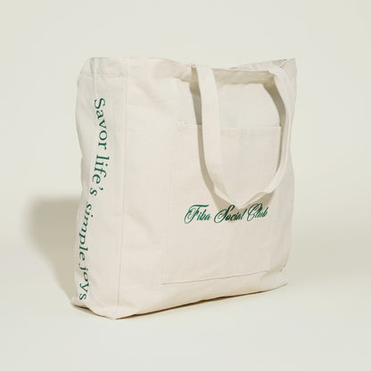 Canvas Pocket Tote