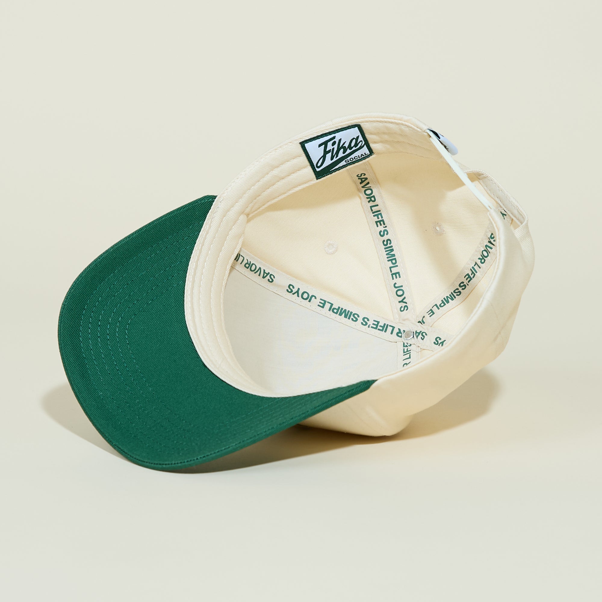 Semi-Structured Corded Heritage Hat Green