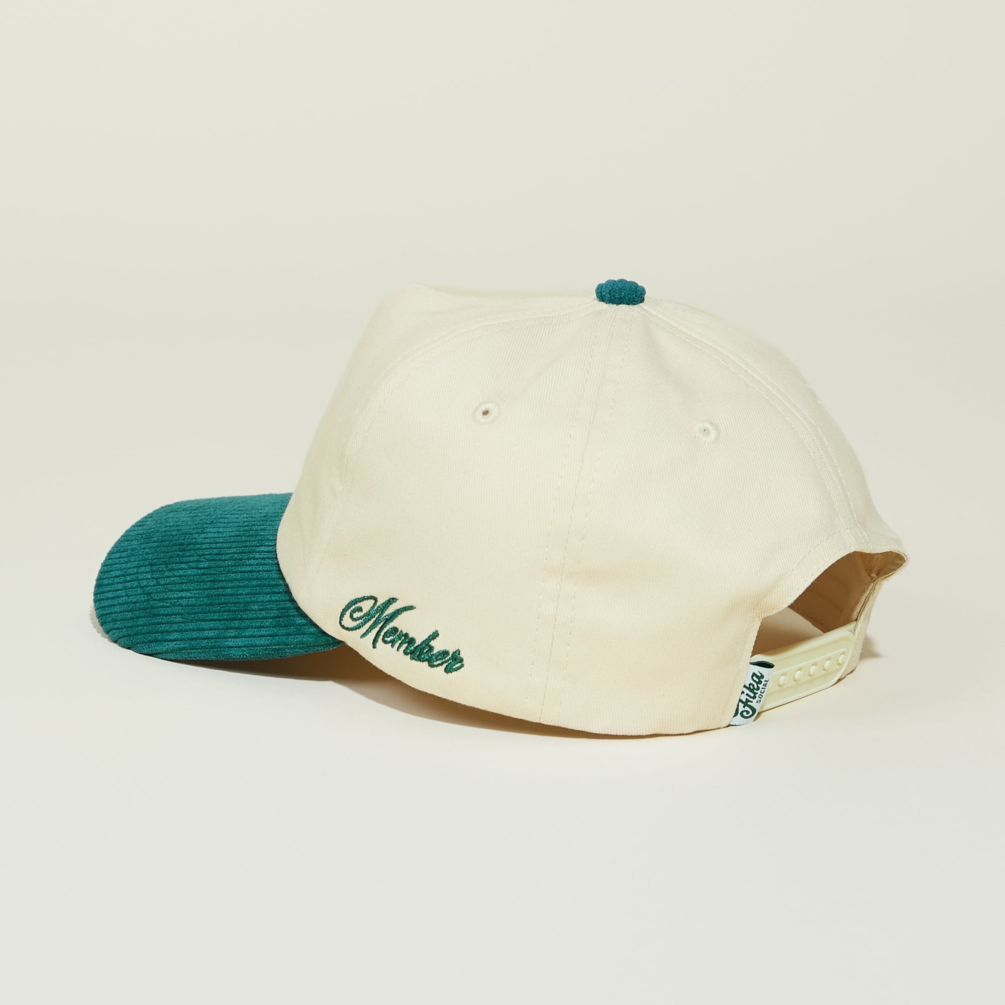 Semi-Structured Corded Heritage Hat Green