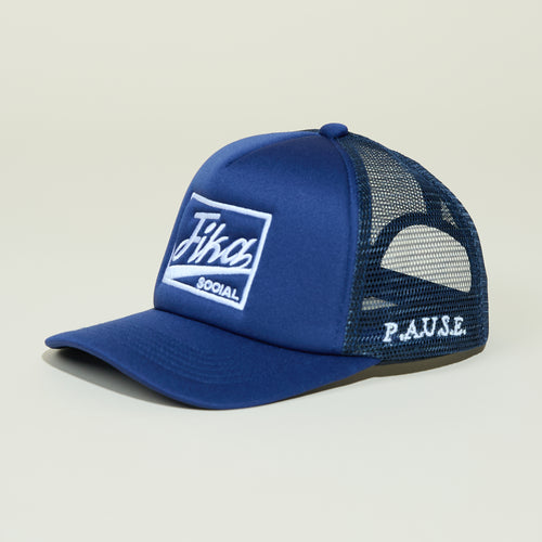 Fika Foam Trucker Blue